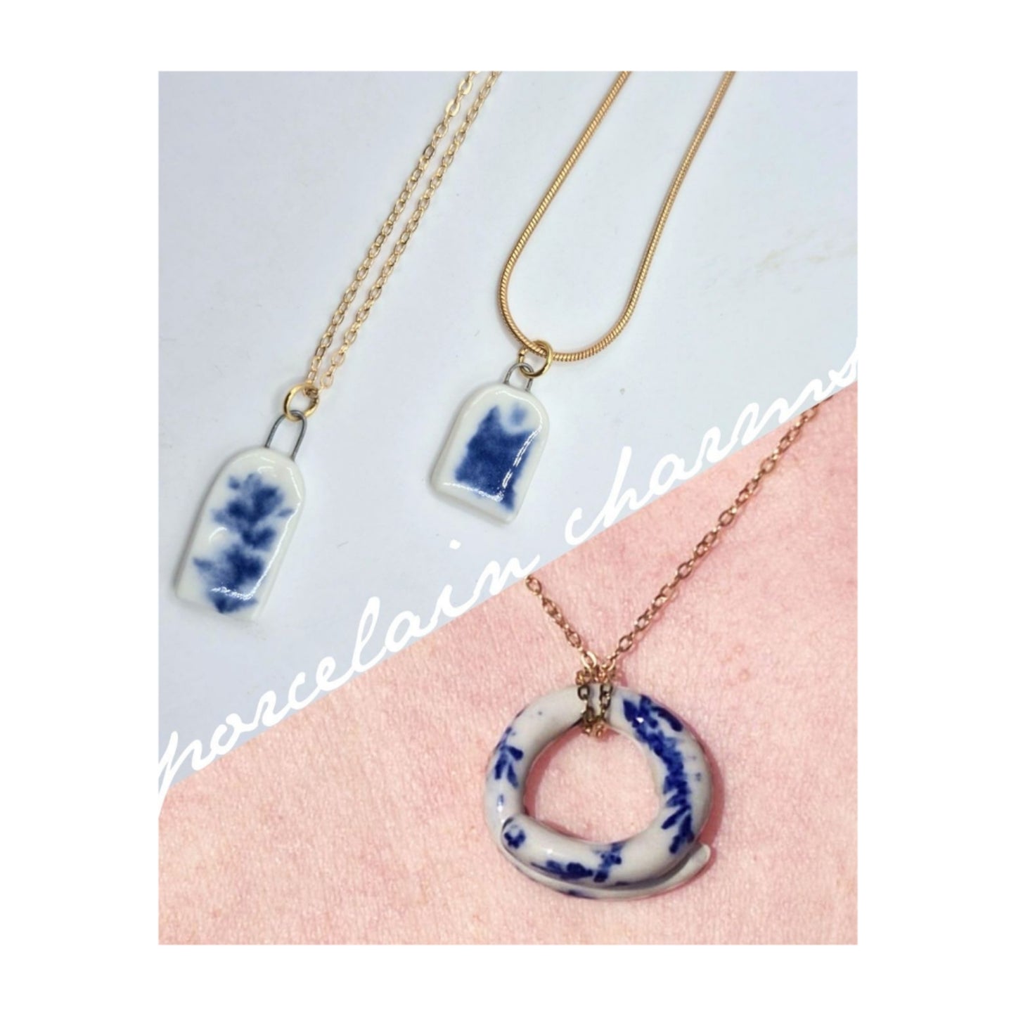 After Hours - Porcelain Charms and Rings